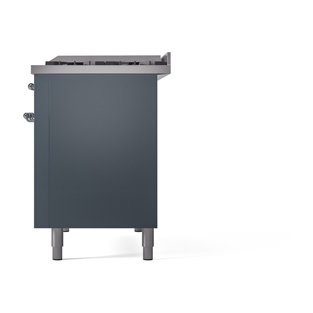 ILVE_UP48FNMPBGCLP_Nostalgie_II_48"_Dual_Fuel_Range_right_side