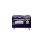 ILVE_UP48FNMPMBC_Nostalgie_II_48"_Dual_Fuel_Range_front_view
