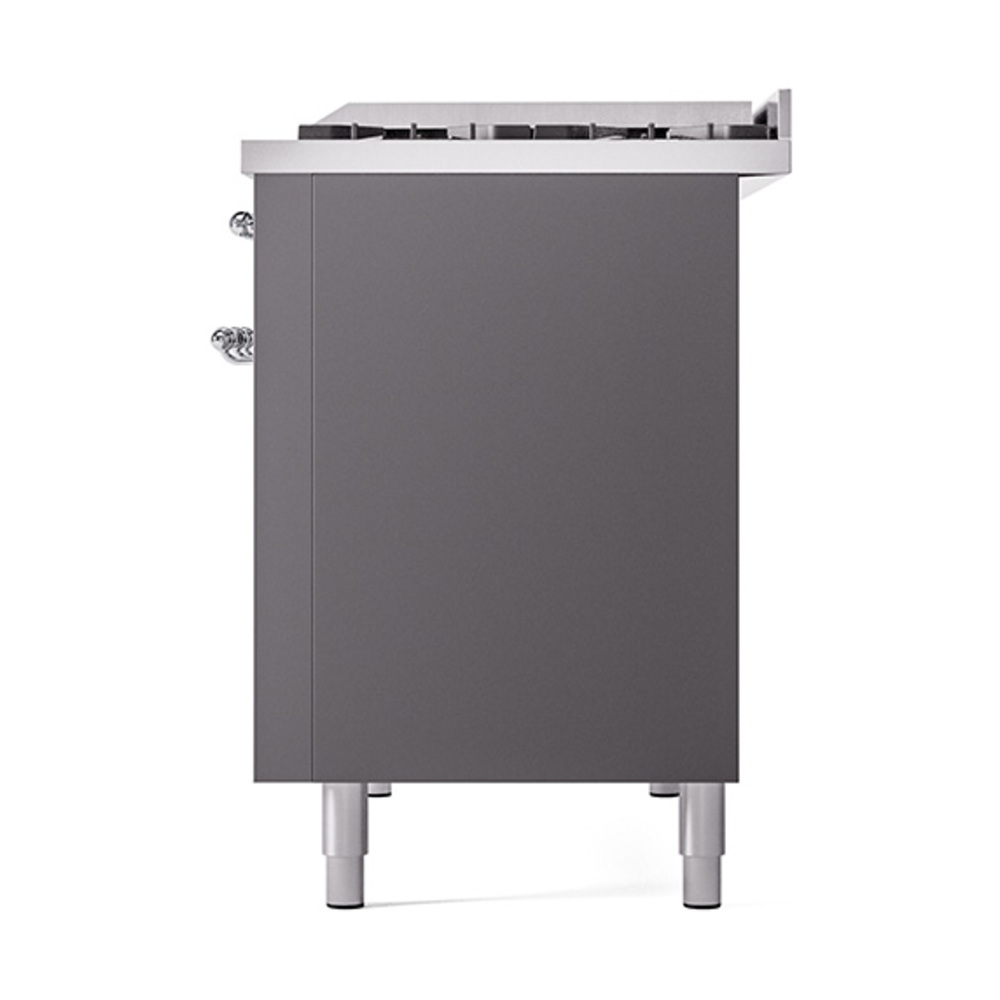 ILVE_UP48FNMPMGCLP_Nostalgie_II_48"_Dual_Fuel_Range_right_side