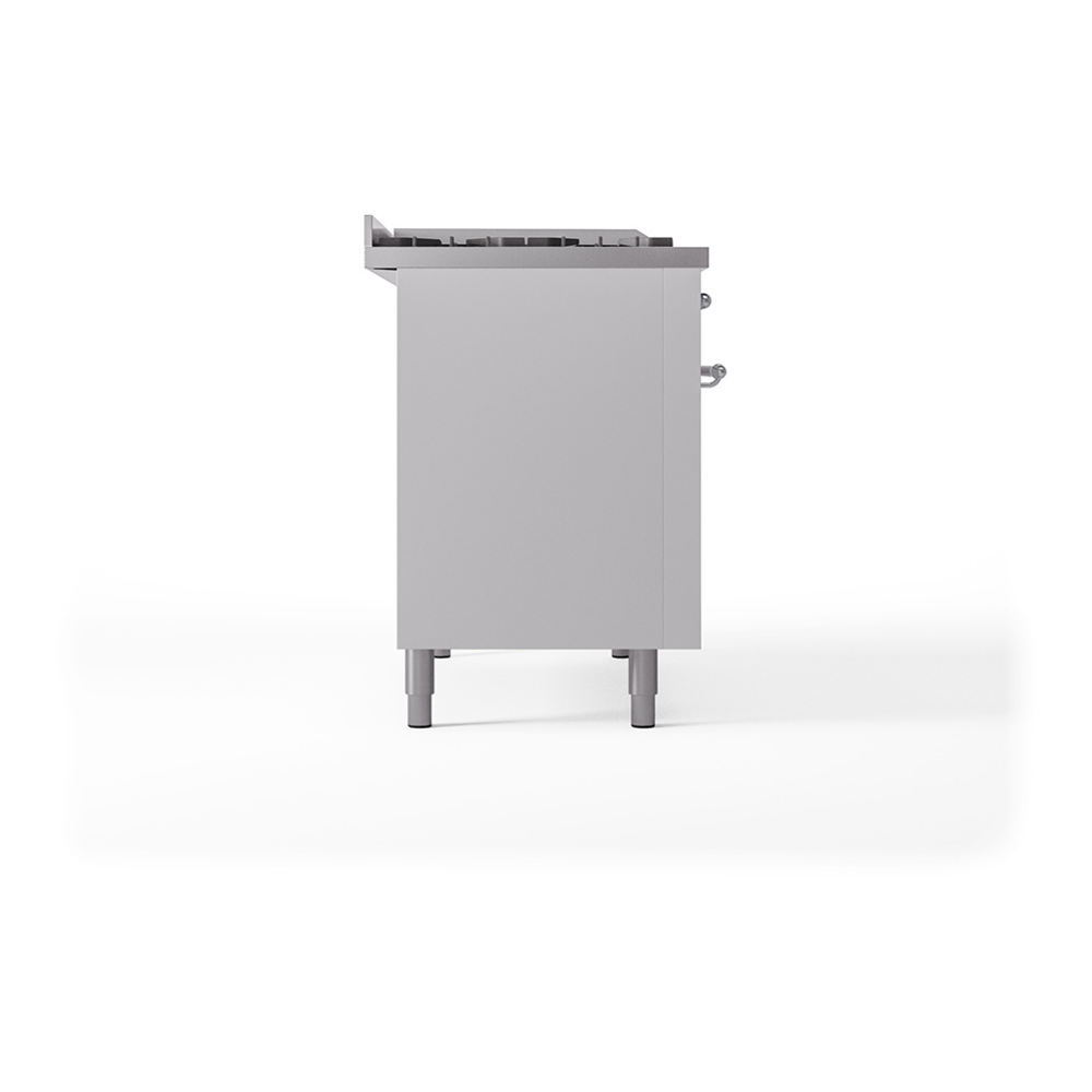 ILVE_UP48FSNMPWHC_Nostalgie_II_48"_Dual_Fuel_Range_left_side