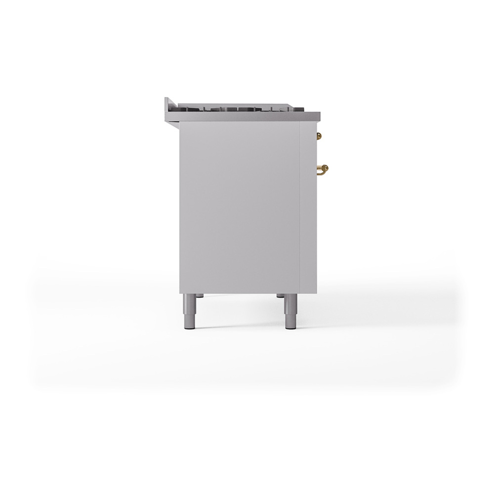 ILVE_UP48FSNMPWHGLP_Nostalgie_II_48"_Dual_Fuel_Range_left_side
