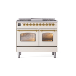 ILVE UPD40FNMPAWGLP Nostalgie II 40" Dual Fuel Range, front view