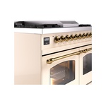 ILVE UPD40FNMPAWGLP Nostalgie II 40" Dual Fuel Range, top view