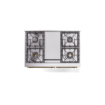 ILVE UPD40FNMPAWGLP Nostalgie II 40" Dual Fuel Range, top view