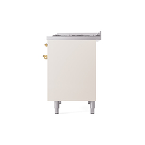 ILVE UPD40FNMPAWGLP Nostalgie II 40" Dual Fuel Range, right side view