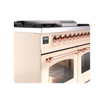 ILVE UPD40FNMPAWPLP Nostalgie II 40" Dual Fuel Range, details