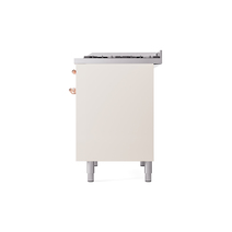 ILVE UPD40FNMPAWPLP Nostalgie II 40" Dual Fuel Range, right side view