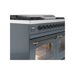 ILVE UPD40FNMPBGBLP Nostalgie II 40" Dual Fuel Range, details