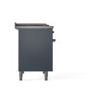 ILVE UPD40FNMPBGBLP Nostalgie II 40" Dual Fuel Range, left side view