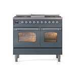 ILVE UPD40FNMPBGC Nostalgie II 40" Dual Fuel Range, front view