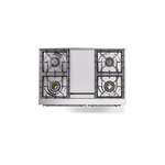 ILVE UPD40FNMPBGC Nostalgie II 40" Dual Fuel Range, top view