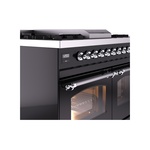 ILVE UPD40FNMPBKC Nostalgie II 40" Dual Fuel Range, details
