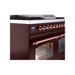 ILVE UPD40FNMPBUP Nostalgie II 40" Dual Fuel Range, details