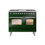 ILVE UPD40FNMPEGC Nostalgie II 40" Dual Fuel Range, front view