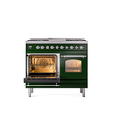ILVE UPD40FNMPEGC Nostalgie II 40" Dual Fuel Range, main oven door opened