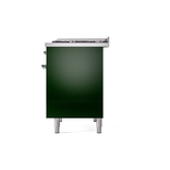 ILVE UPD40FNMPEGC Nostalgie II 40" Dual Fuel Range, right side view