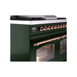 ILVE UPD40FNMPEGP Nostalgie II 40" Dual Fuel Range, details