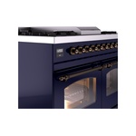 ILVE UPD40FNMPMBBLP Nostalgie II 40" Dual Fuel Range, details