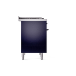 ILVE UPD40FNMPMBC Nostalgie II 40" Dual Fuel Range, left side view