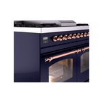 ILVE UPD40FNMPMBPLP Nostalgie II 40" Dual Fuel Range, details