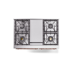 ILVE UPD40FNMPMBPLP Nostalgie II 40" Dual Fuel Range, top view