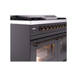 ILVE UPD40FNMPMGB Nostalgie II 40" Dual Fuel Range, details