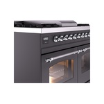 ILVE UPD40FNMPMGCLP Nostalgie II 40" Dual Fuel Range, details