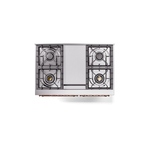 ILVE UPD40FNMPMGPLP Nostalgie II 40" Dual Fuel Range, top view