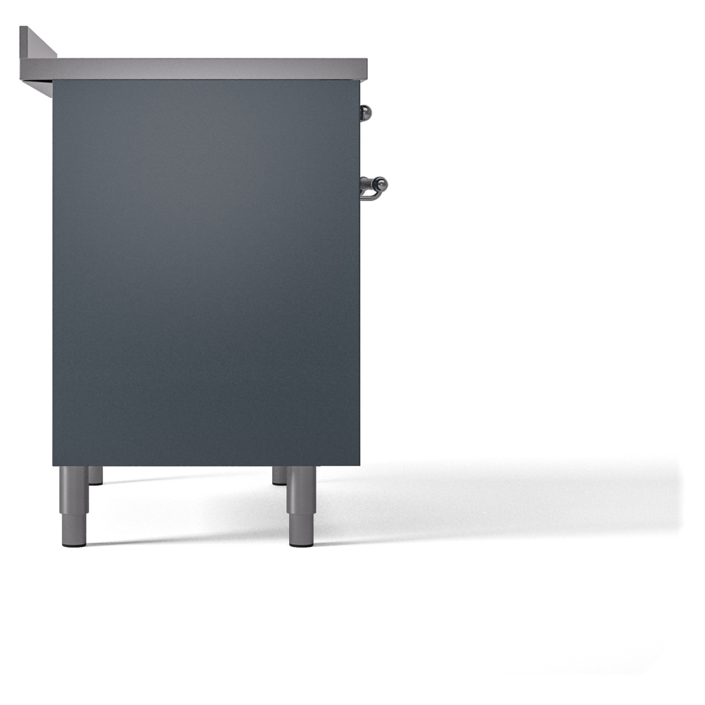 ILVE Nostalgie II 40" UPDI406NMPBGC Induction Range, left side view