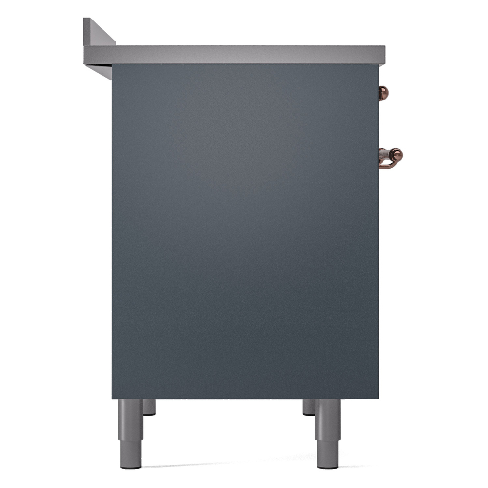 ILVE Nostalgie II 40" UPDI406NMPBGP Induction Range, left side view