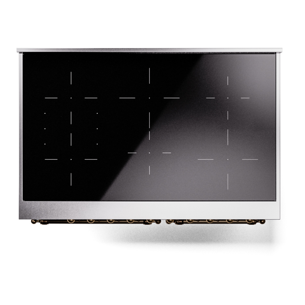 ILVE UPDI406NMPMBB Nostalgie II 40" Induction Range, top view