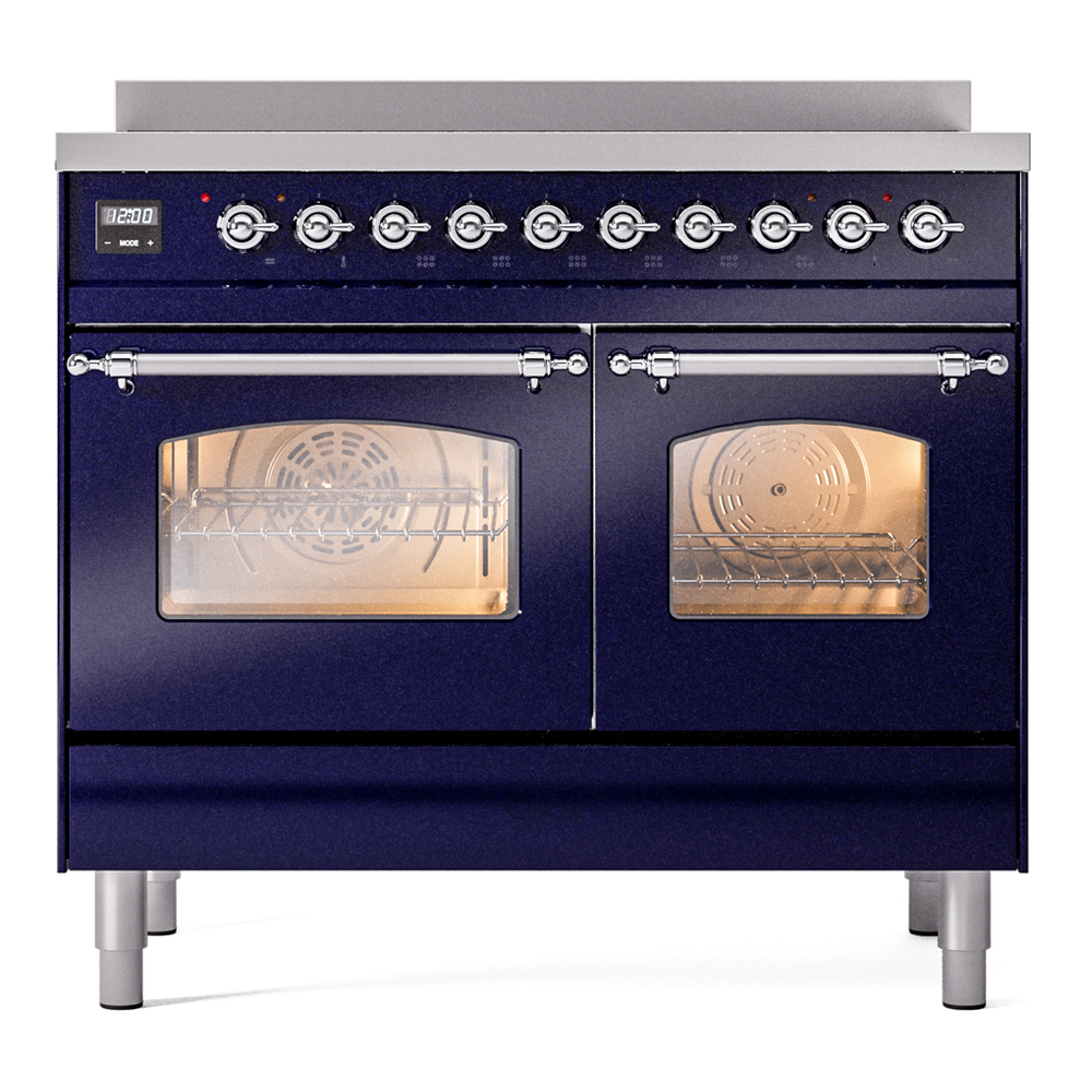 ILVE UPDI406NMPMBC Nostalgie II 40" Induction Range, front view