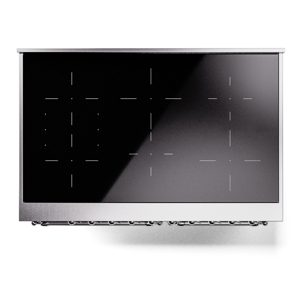 ILVE UPDI406NMPMBC Nostalgie II 40" Induction Range, top view