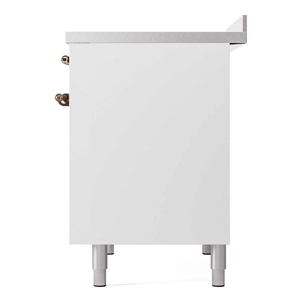 ILVE UPDI406NMPWHB Nostalgie II 40" Induction Range, right side view