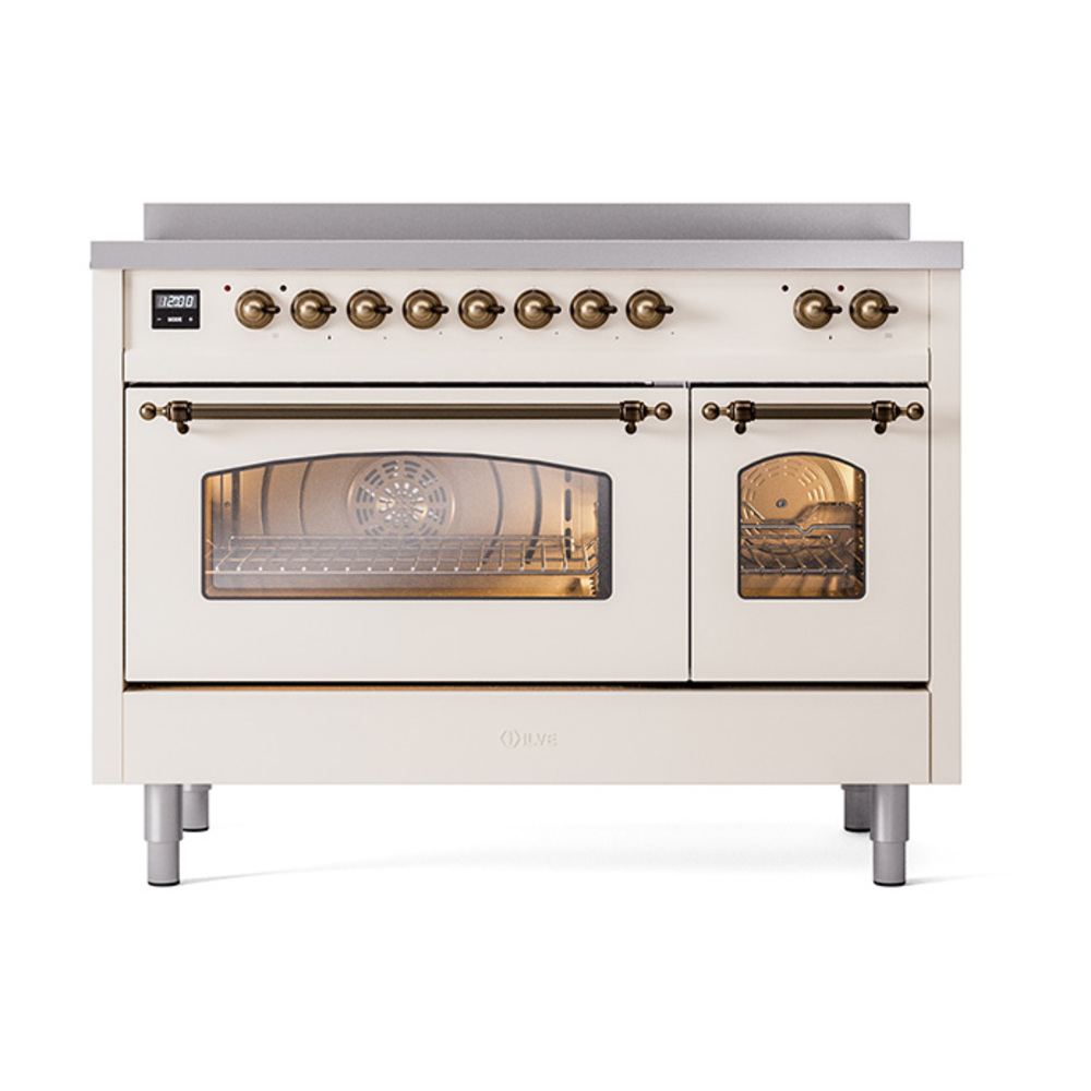 ILVE_UPI486NMPAWB_Nostalgie_II_30"_Dual_Fuel_Range_front_view