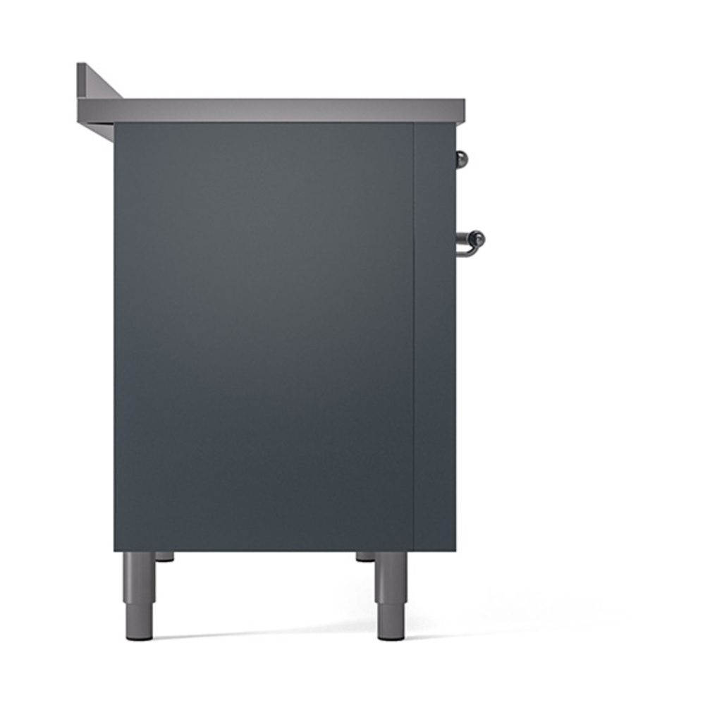 ILVE_UPI486NMPBGC_Nostalgie_II_30"_Dual_Fuel_Range_left_side