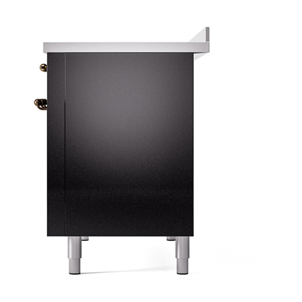 ILVE_UPI486NMPBKB_Nostalgie_II_48"_Dual_Fuel_Range_right_side