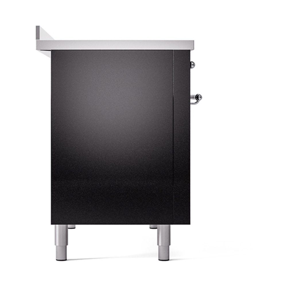 ILVE_UPI486NMPBKC_Nostalgie_II_48"_Dual_Fuel_Range_left_side