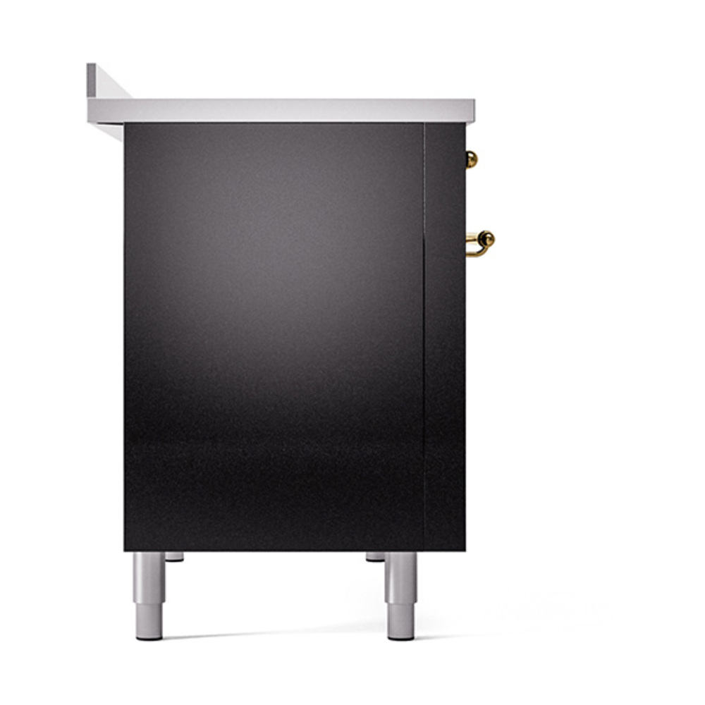 ILVE_UPI486NMPBKG_Nostalgie_II_48"_Dual_Fuel_Range_left_side