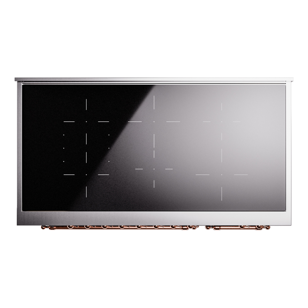 ILVE_UPI486NMPBKP_Nostalgie_II_48"_Dual_Fuel_Range_top_view