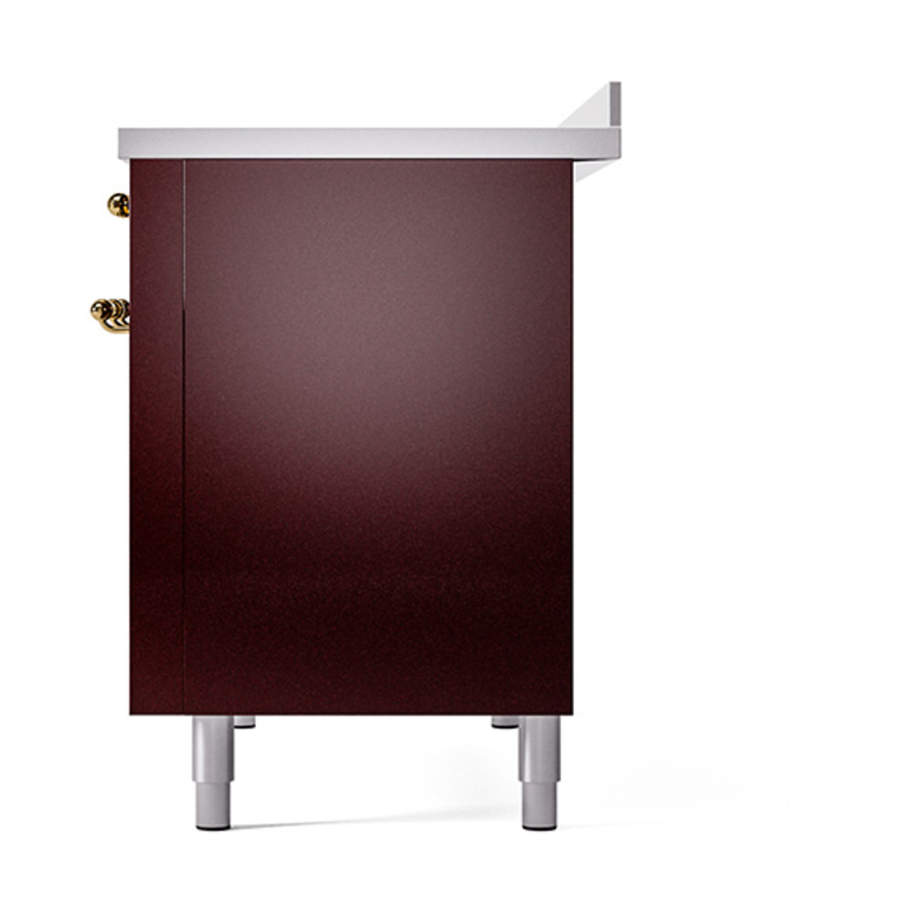 ILVE_UPI486NMPBUG_Nostalgie_II_48"_Dual_Fuel_Range_right_side