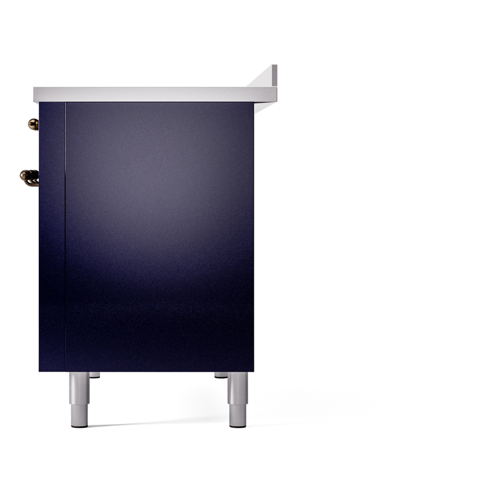 ILVE_UPI486NMPMBB_Nostalgie_II_48"_Dual_Fuel_Range_right_side