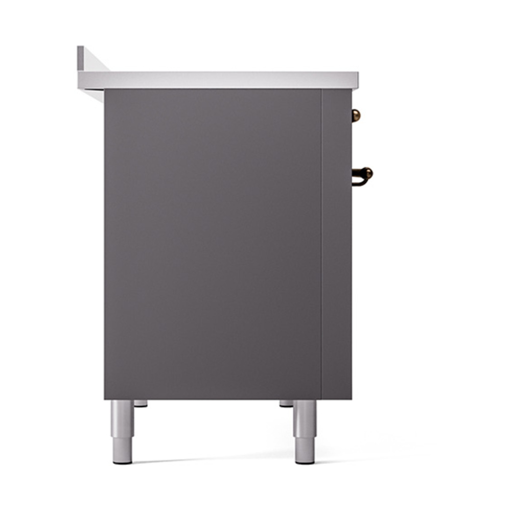 ILVE_UPI486NMPMGB_Nostalgie_II_48"_Dual_Fuel_Range_left_side
