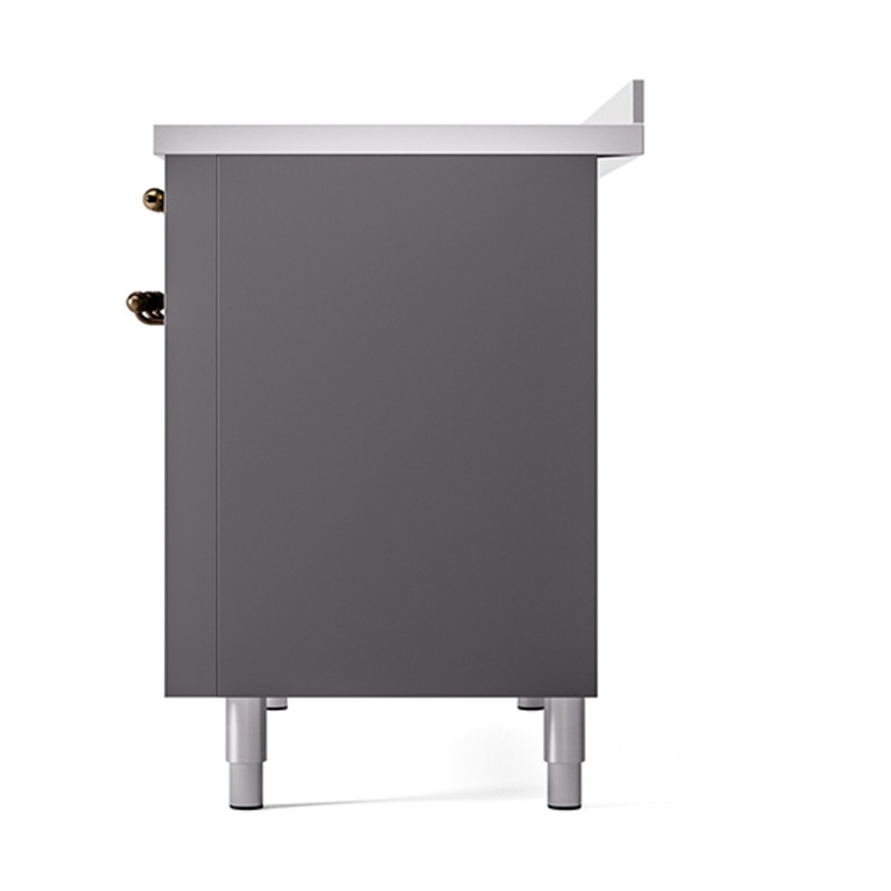 ILVE_UPI486NMPMGB_Nostalgie_II_48"_Dual_Fuel_Range_right_side