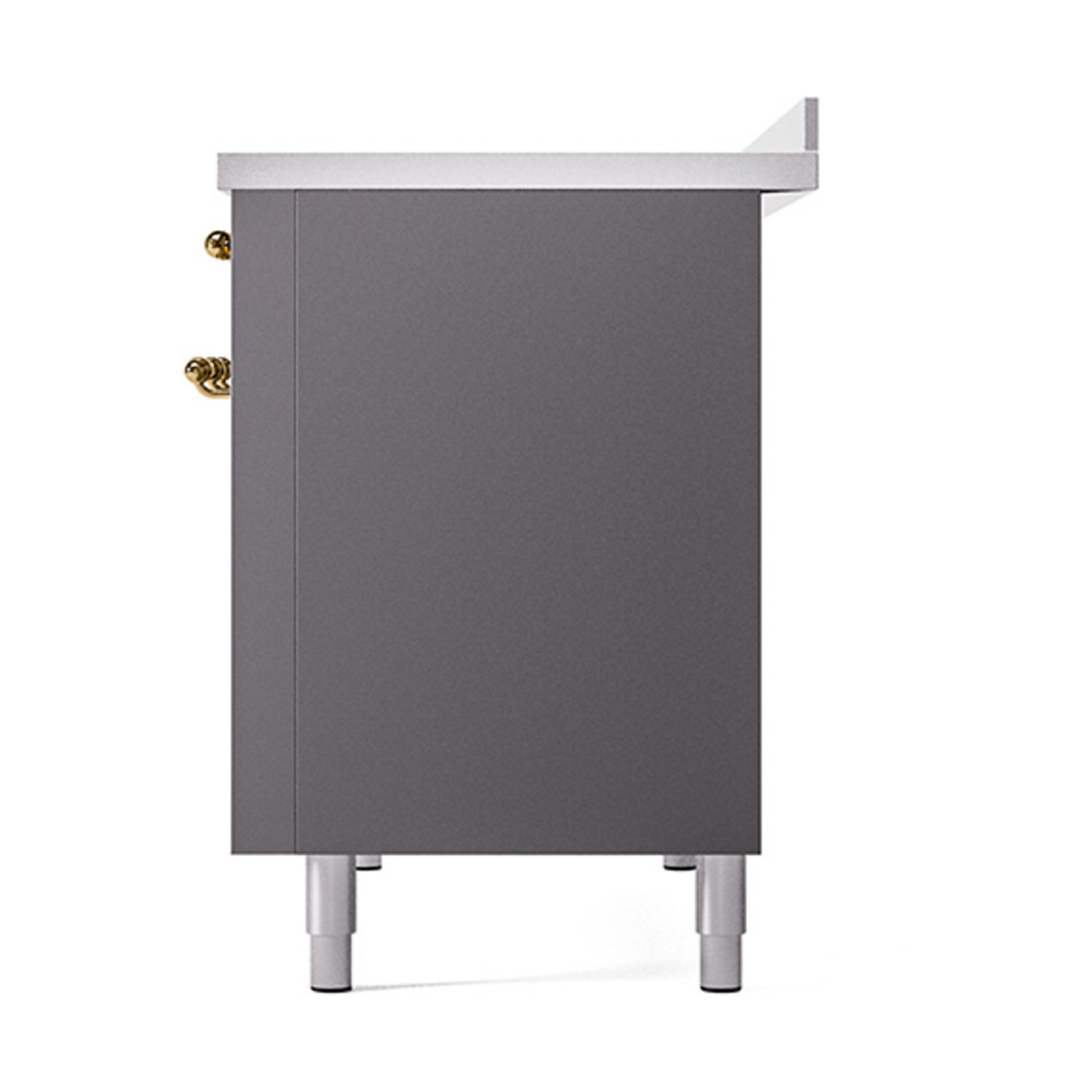ILVE_UPI486NMPMGG_Nostalgie_II_48"_Dual_Fuel_Range_right_side