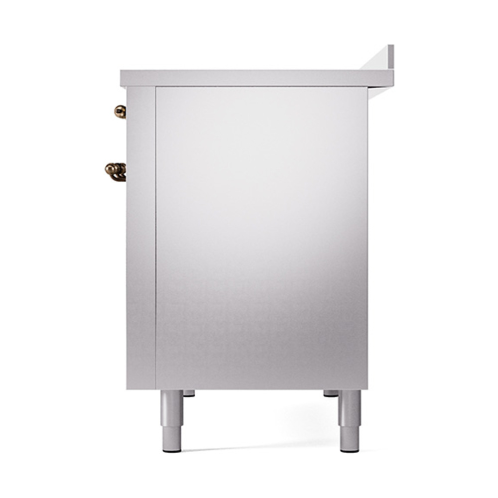 ILVE_UPI486NMPSSB_Nostalgie_II_48"_Dual_Fuel_Range_right_side