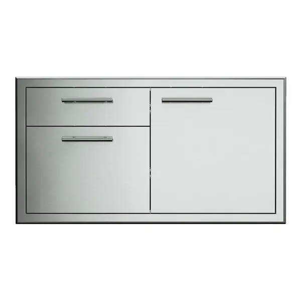 XO XOG42COMBO 42 inch Combo Access Door and Drawer, in Stainless Steel