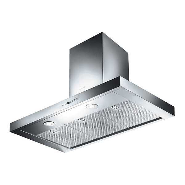Faber BELA36SS600B Bella 36 inch Wall Mount Chimney Hoods with 600 CFM, Dishwasher Safe Stainless-Steel Mesh, in Stainless Steel