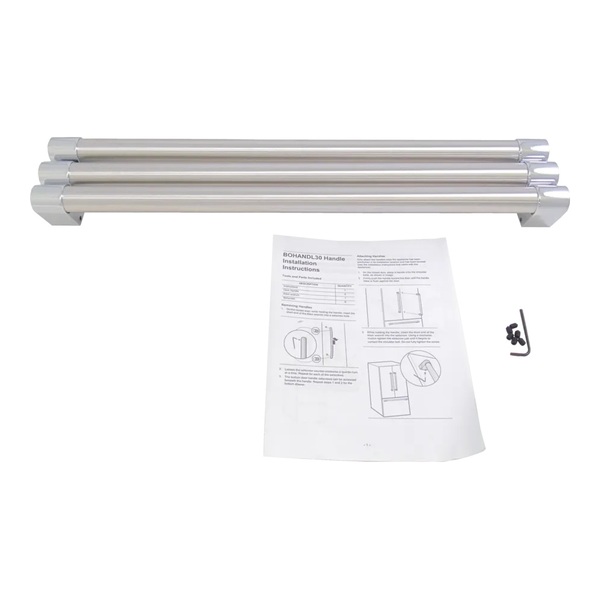 Bosch BOHANDL30 Tubular Handles for Bosch Counter-Depth French Door Refrigerators