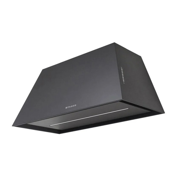 Faber CHLO36BK600 Chloe 36 inch Wall Mount Range Hood with 600 CFM, LED Lighting, Dishwasher Safe Mesh Filter, in Black